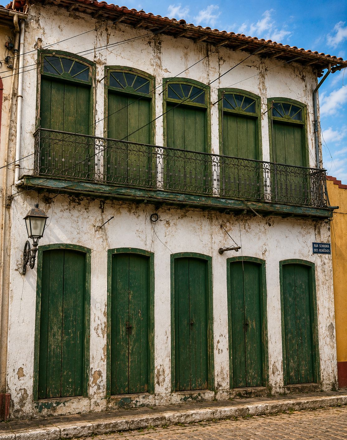 Fachada colonial — Praça Horácio de Matos, Lençóis